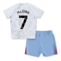 Dres Aston Villa John McGinn #7 Preč pre deti 2023-24 Krátky Rukáv (+ trenírky)